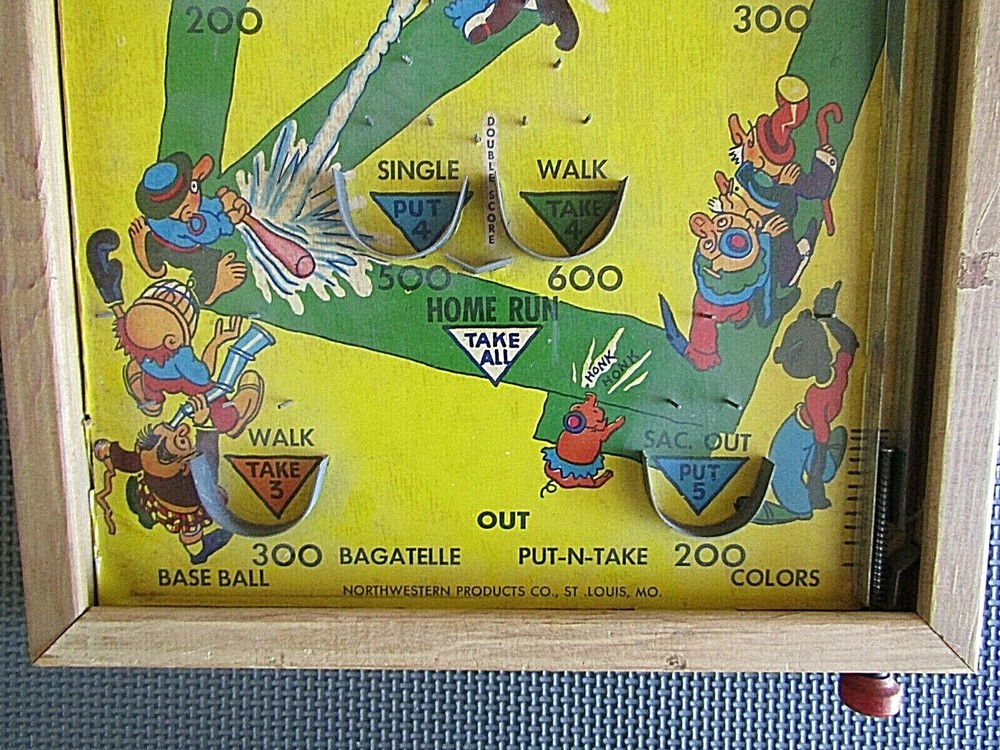 POOSH - M- UP Jr. PINBALL ! Original !