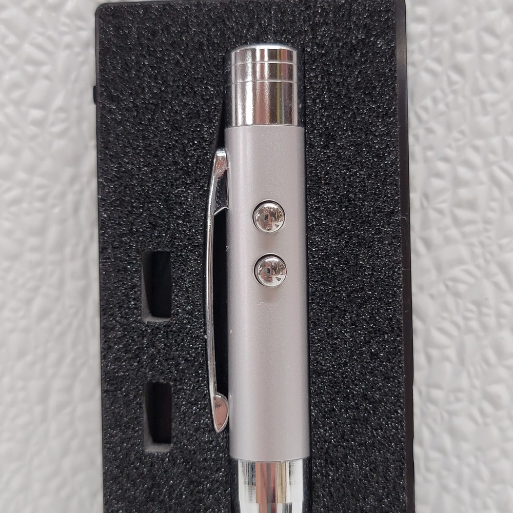 3-Function LED Flashlight Laser Pen Combo Home Office - Tradewinds Products