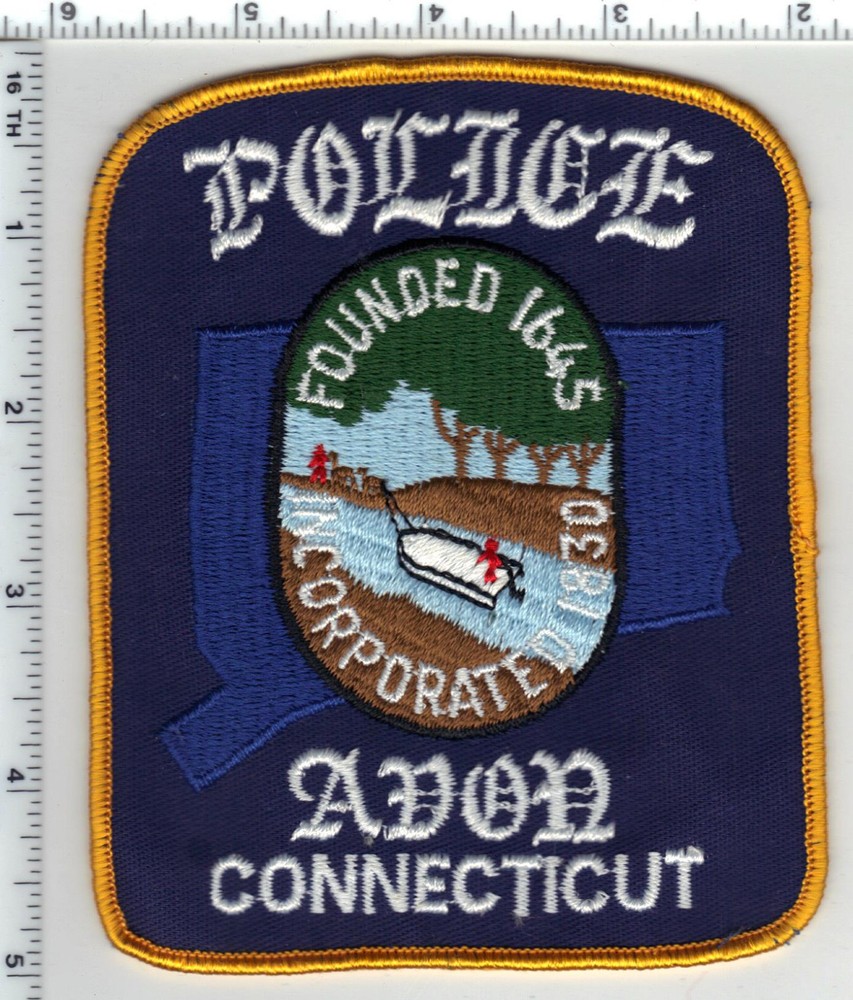 Avon Police (Connecticut) 3rd Issue Shoulder Patch