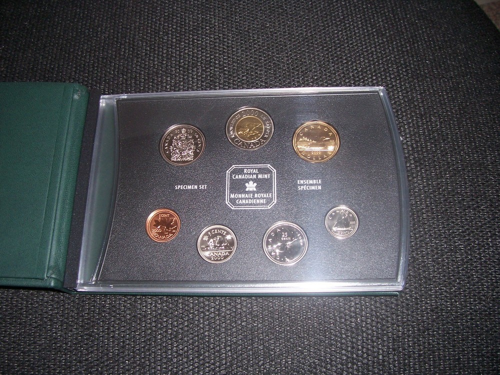 "Specimen Sets" 1999,2000 Old Design,2000 New Design & 2001 (4 Sets)