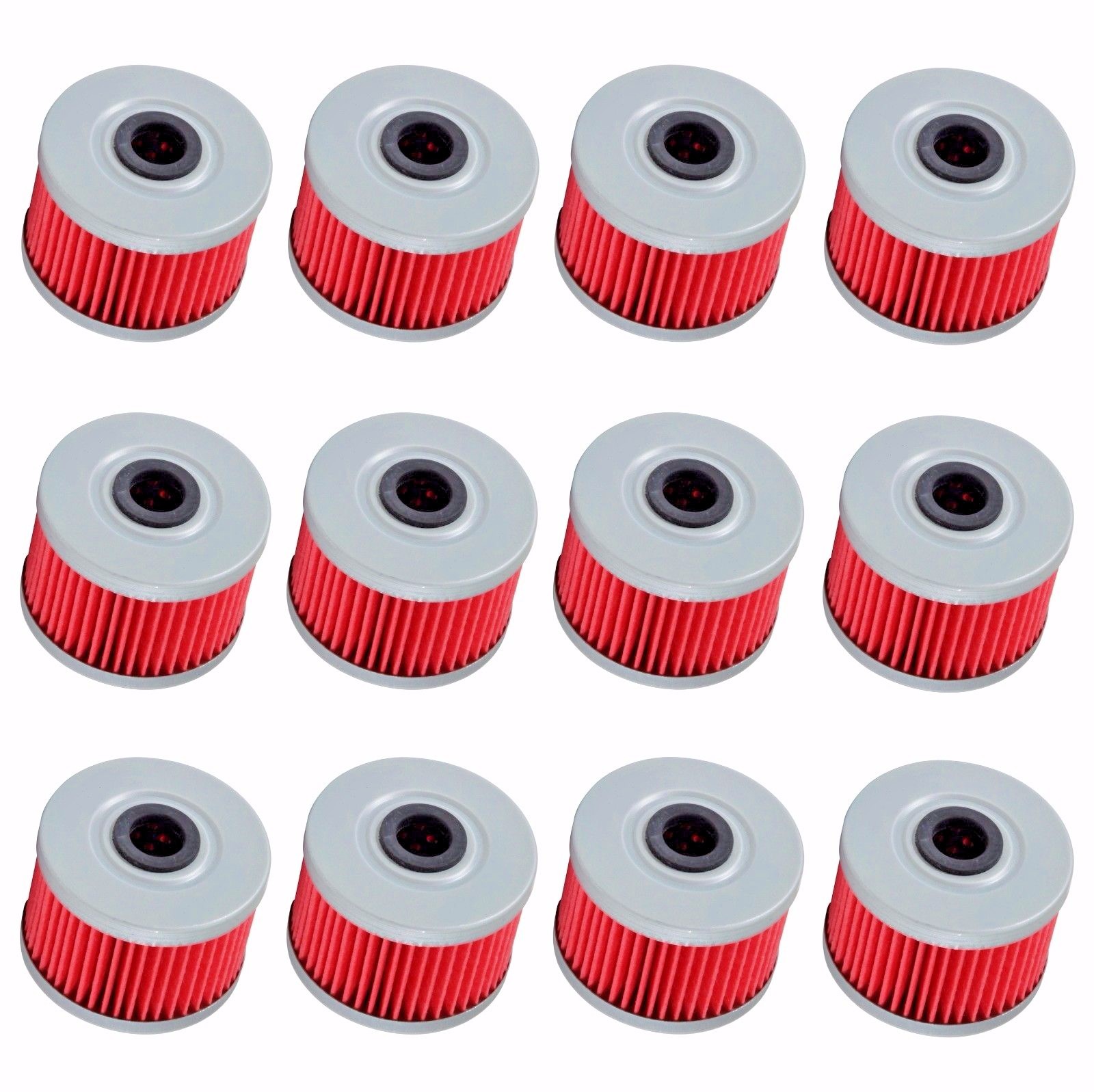 12 Oil Filter Filters for Honda TRX 250 250X 300 300FW 300EX 400EX Rancher 350