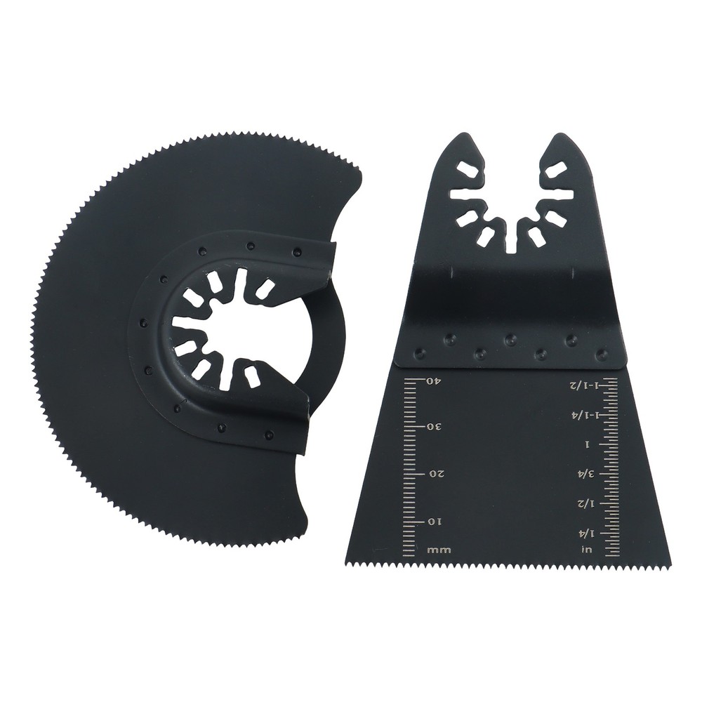 43 Pieces Universal Oscillating Saw Blades Quick Release Multi Tool Kit