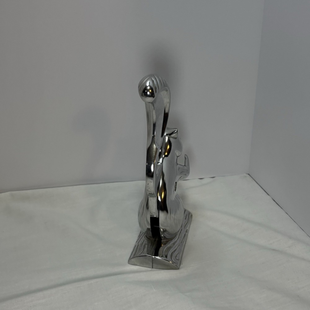 Norpro Davy Crackit The Squirrel Nutcracker Cast Aluminum Silver 5.5"