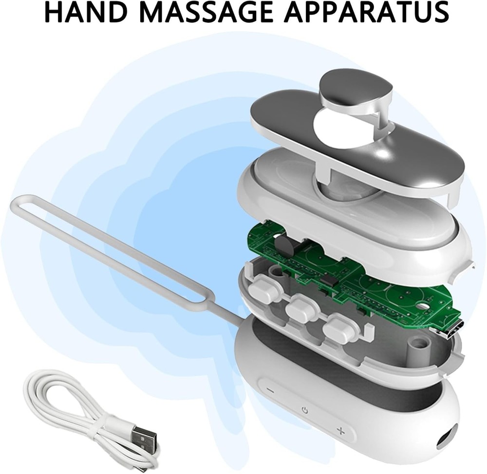 Handheld Relaxation Device, Compact Device, Massage Improves Mood and Focuses...