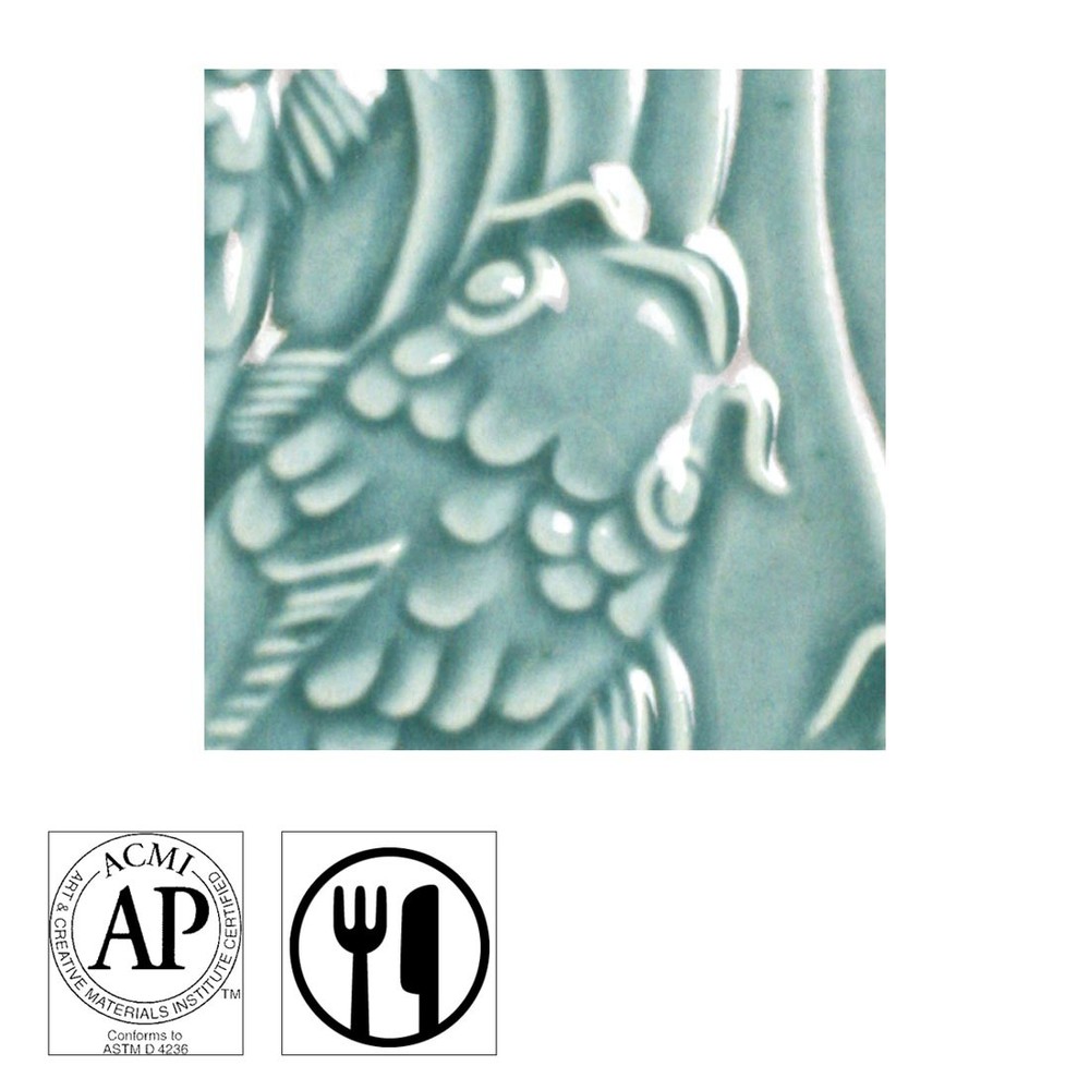 AMACO Gloss Glaze Turquoise Green