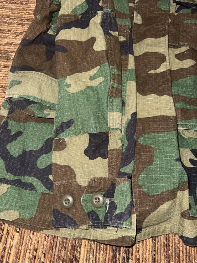 PROPPER Us Army Camouflage Jacket Regular small Ripstop Material Button Up