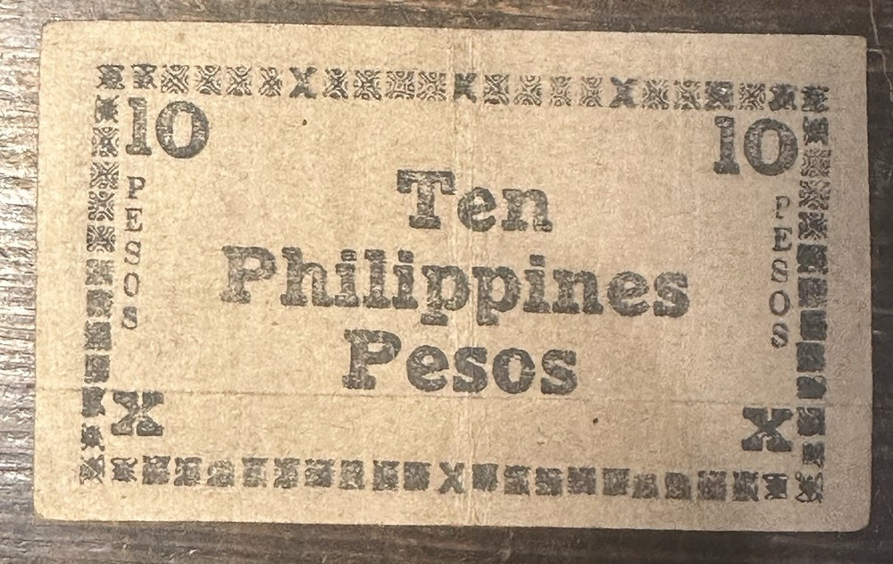 Large Lot – 1944 Negros Emergency WWII 10 Pesos Notes (63 Pieces)