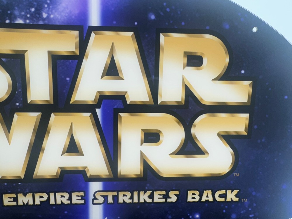 STAR WARS slot machine Plexiglass topper