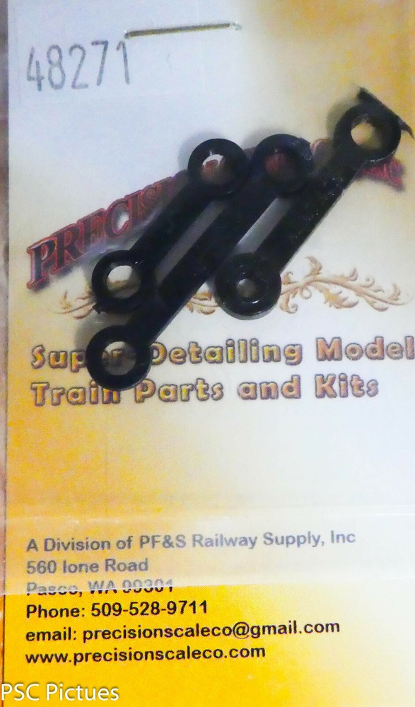 Precision Scale HO #48271 Draw Bars, Small, Medium, Large (Delrin)