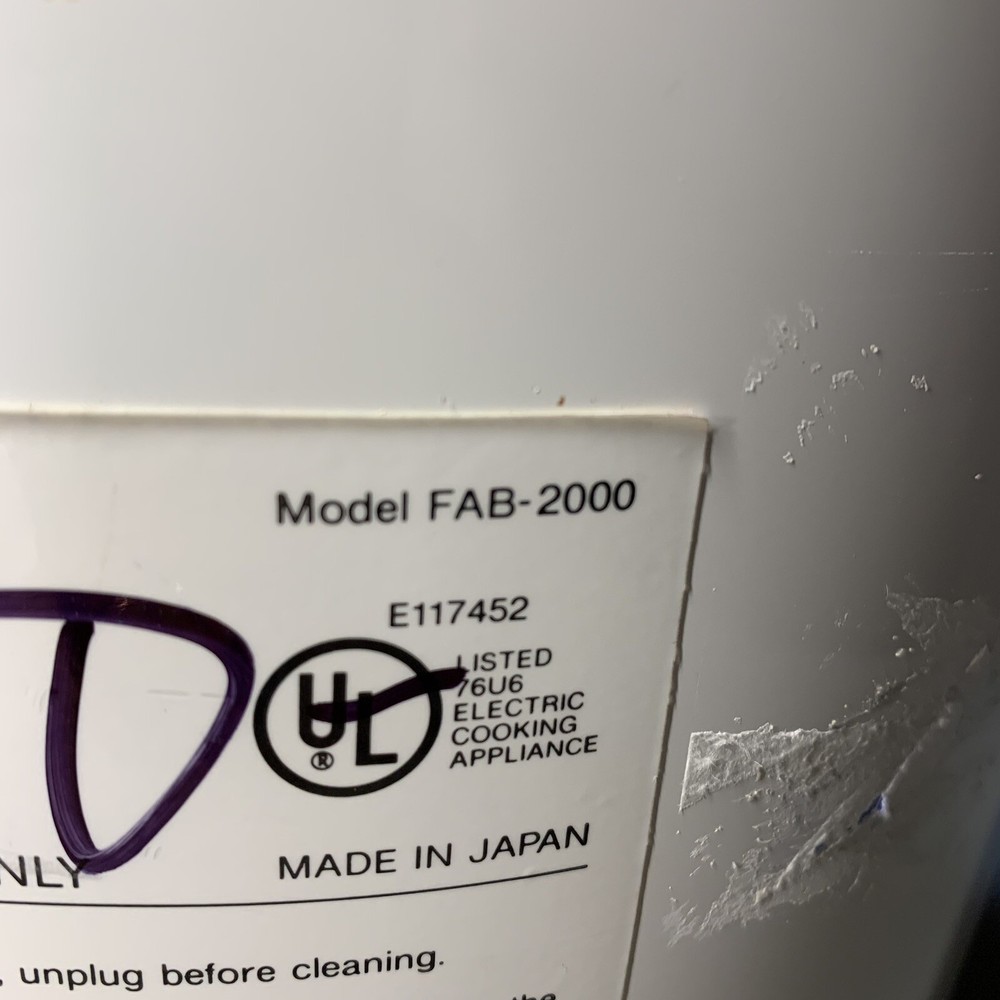 DAK Turbo Baker II FAB-2000 Bread Machine & Dough Maker - Works Great!