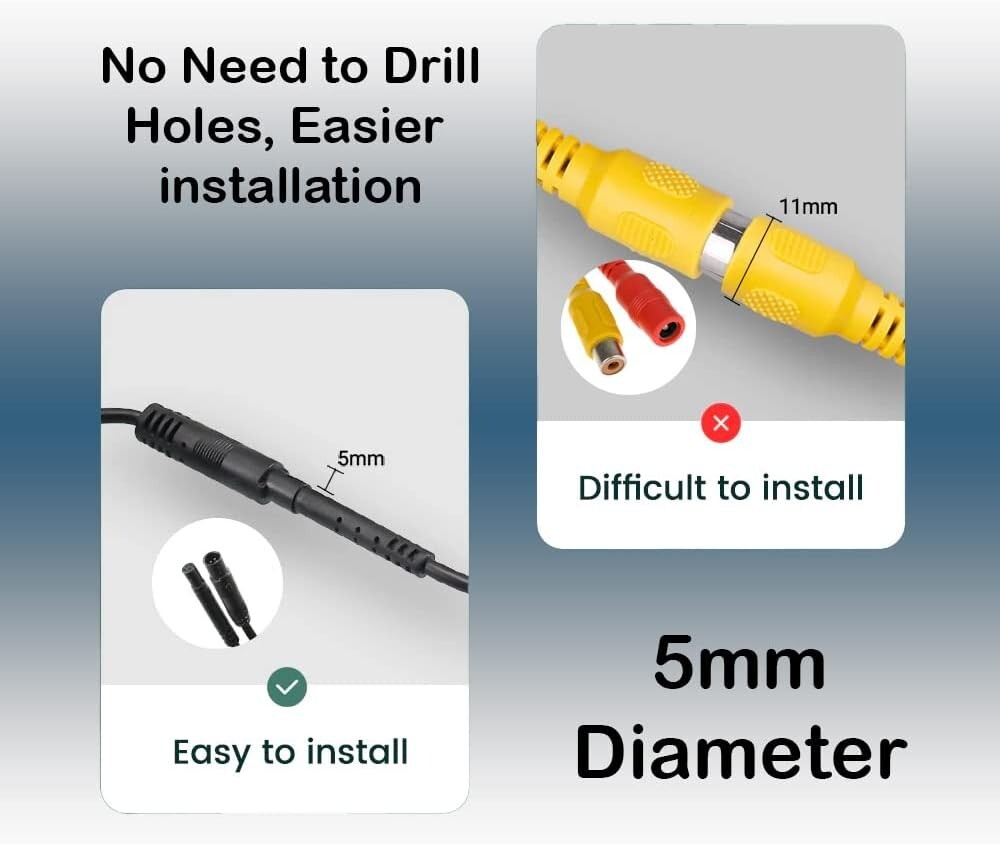 New Backup Camera Rearview Mount for Boss BV850ACP