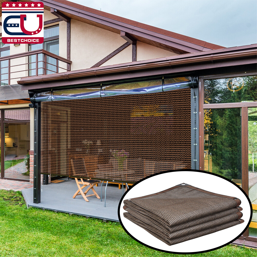 Sun Shade Cloth Outdoor UV Sunblock Net Canopy with Grommets