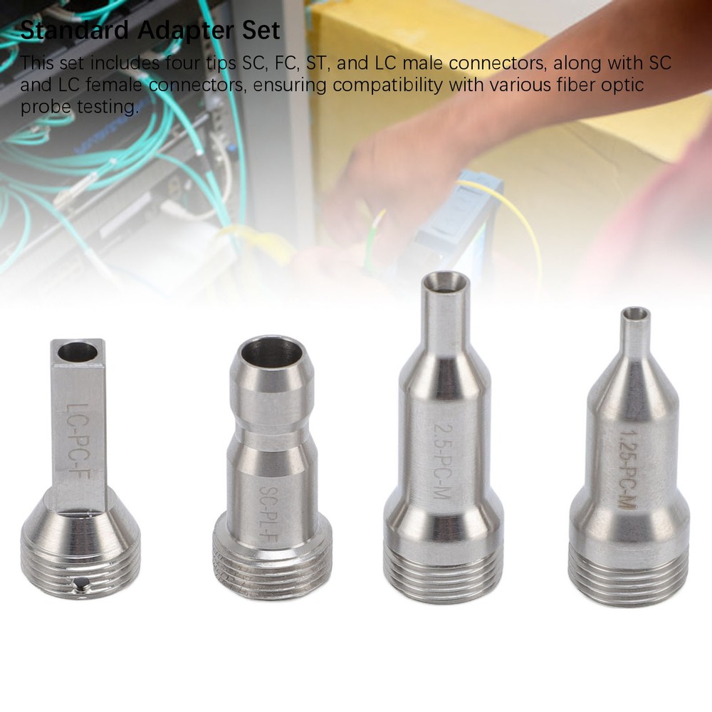 Efficient 400X Optical Fiber End Face Inspector Tip For Enhanced Network Perform