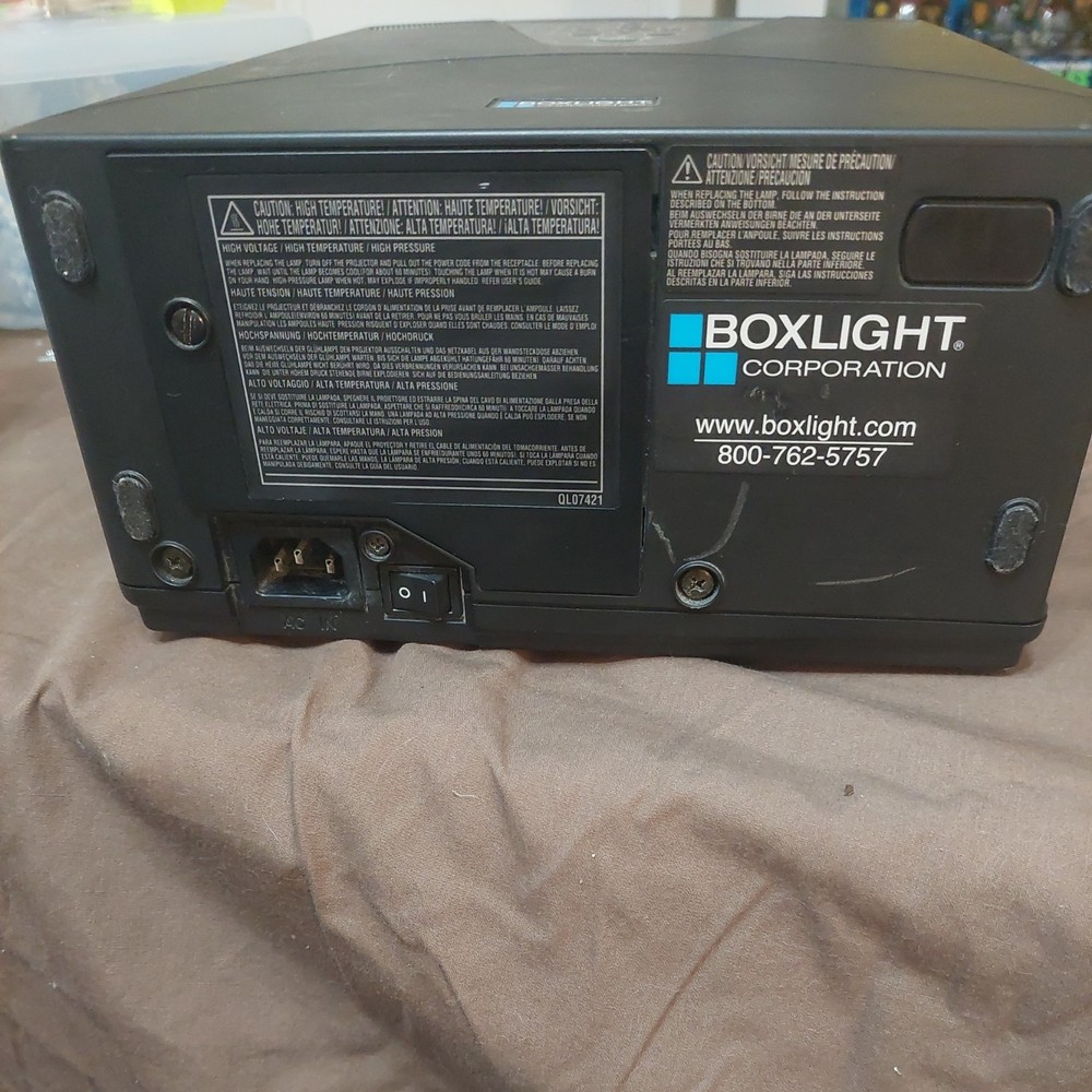 Boxlight MP-83i High-End LCD Projector tested working
