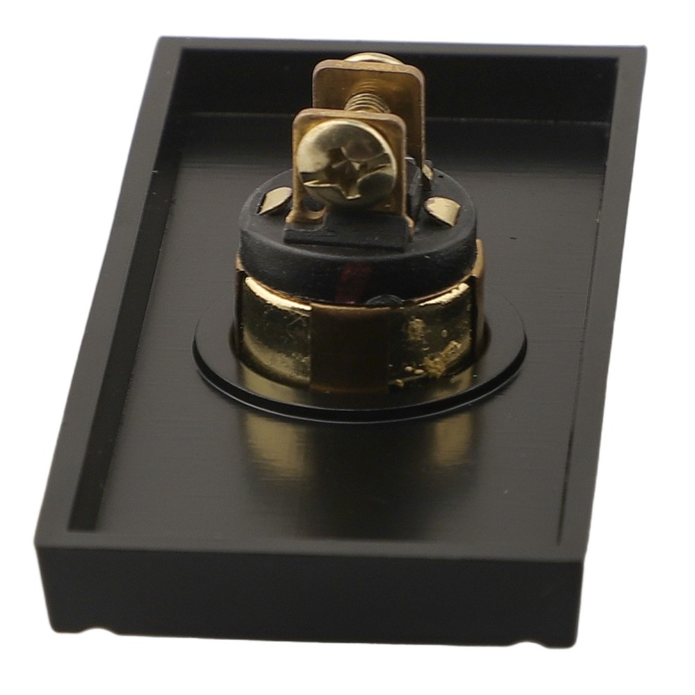 Sturdy Metal LED Doorbell Button Rectangular Shape Energy Efficient Lighting