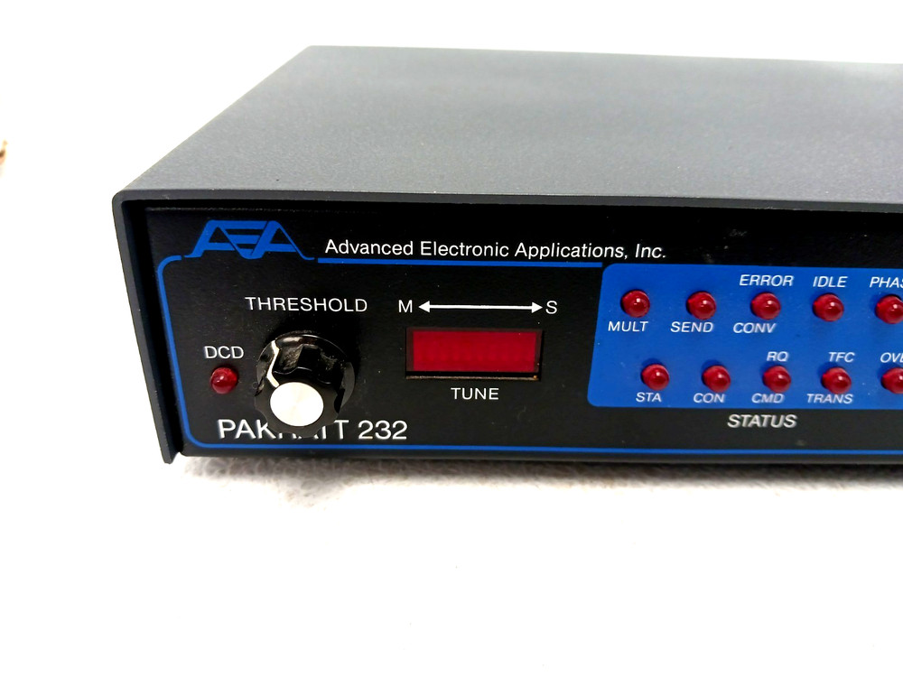 AEA PAKRATT PK-232 Multimode Data TNC Data Controller Packet Radio - WORKS