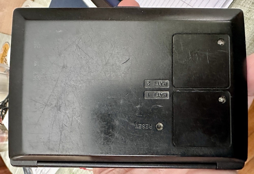 Vtg Casio Data Bank DC-7800 32KB Back Light Multi-function Organizer Tested