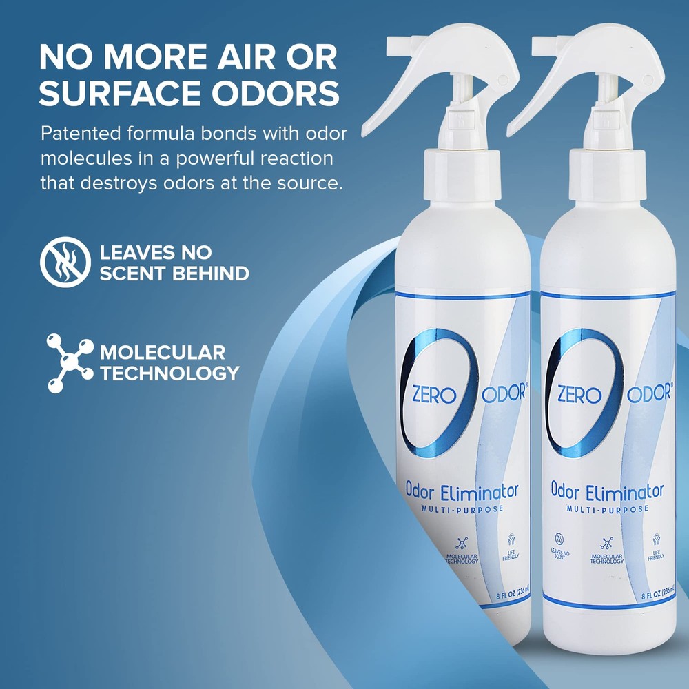 Zero Odor MultiPurpose Strong Odor Eliminator for Home, Office, Car, Bathroo...