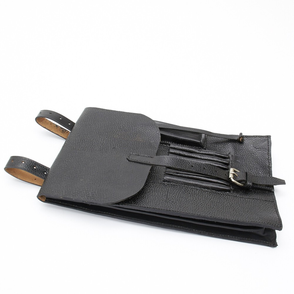 German WWII M1935 Leather Dispatch and Map Case