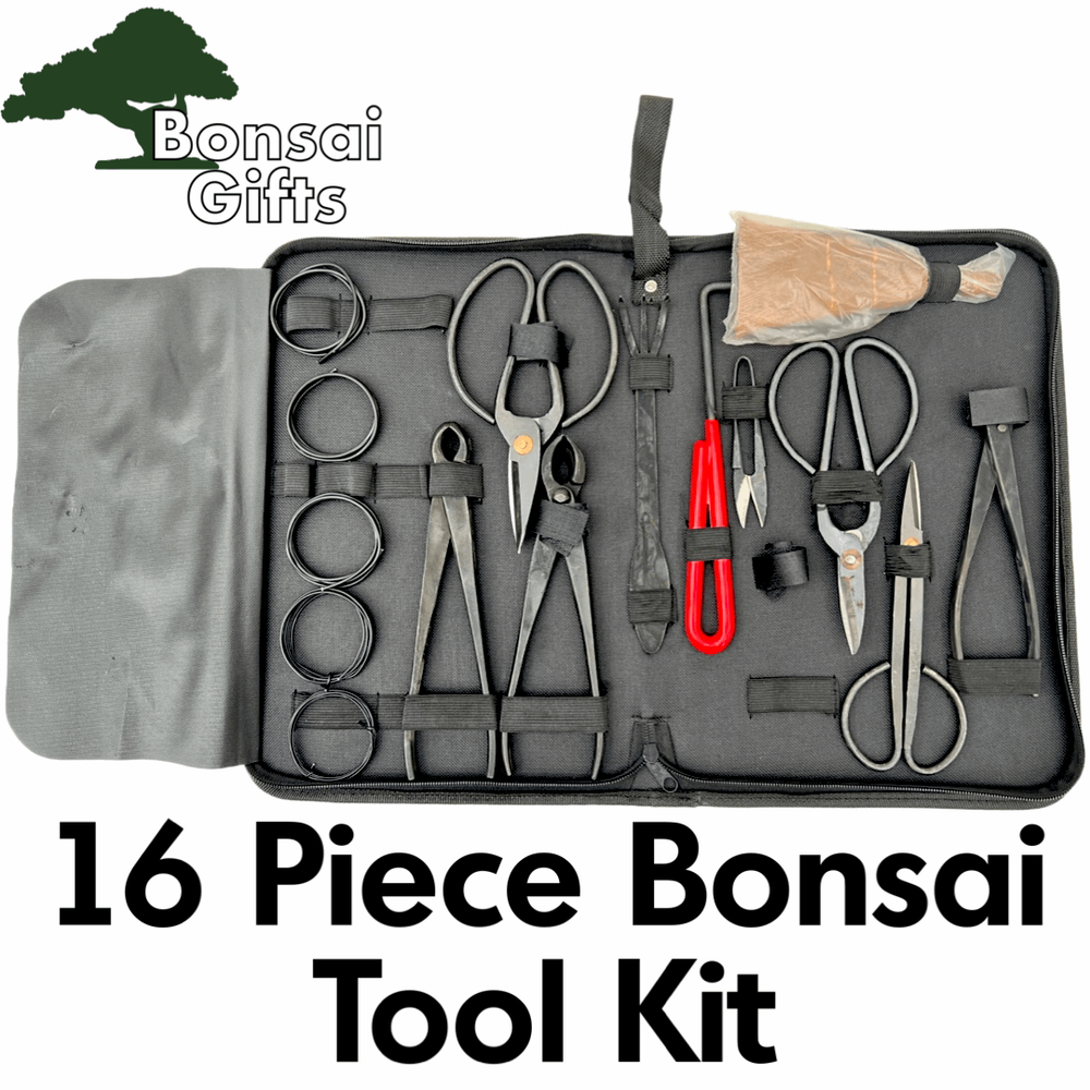16 Piece Bonsai Tool Kit