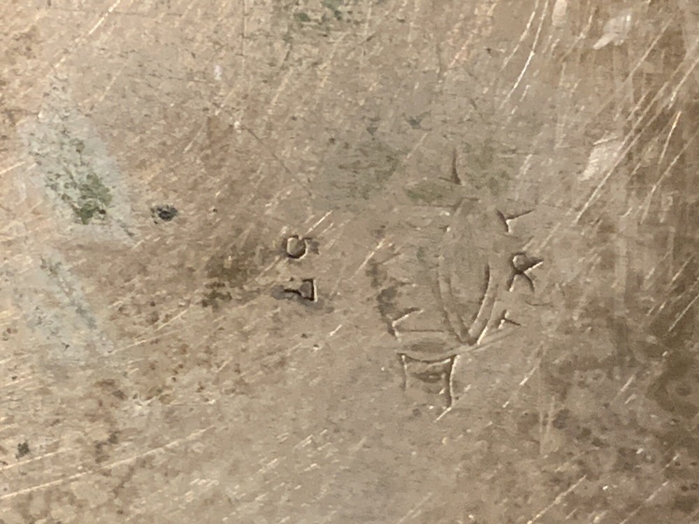 Unknown Untested Hallmark Oval Platter Silver? Plated?