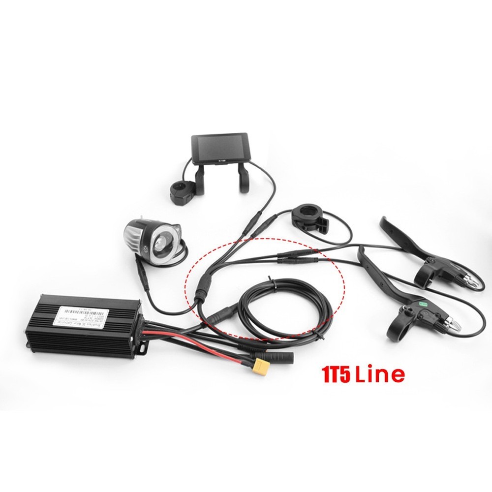 9Pin Main Cable for Electric Bike Controller Dashboard Connection Cable4801