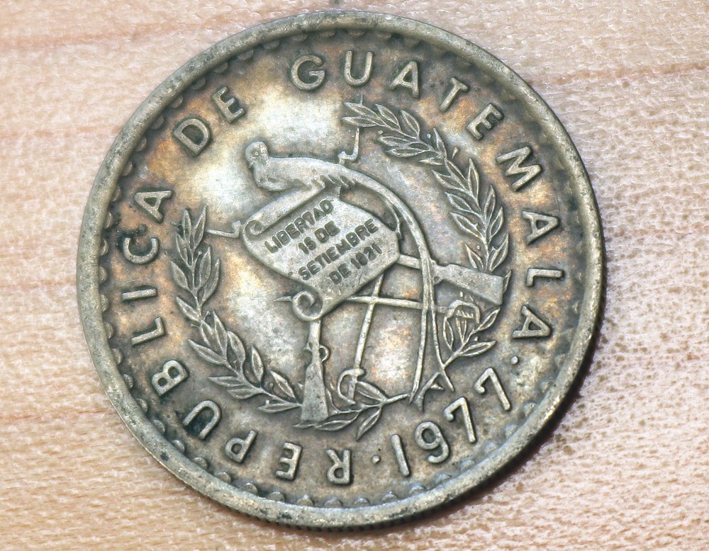 1977 Guatemala 10 Centavos