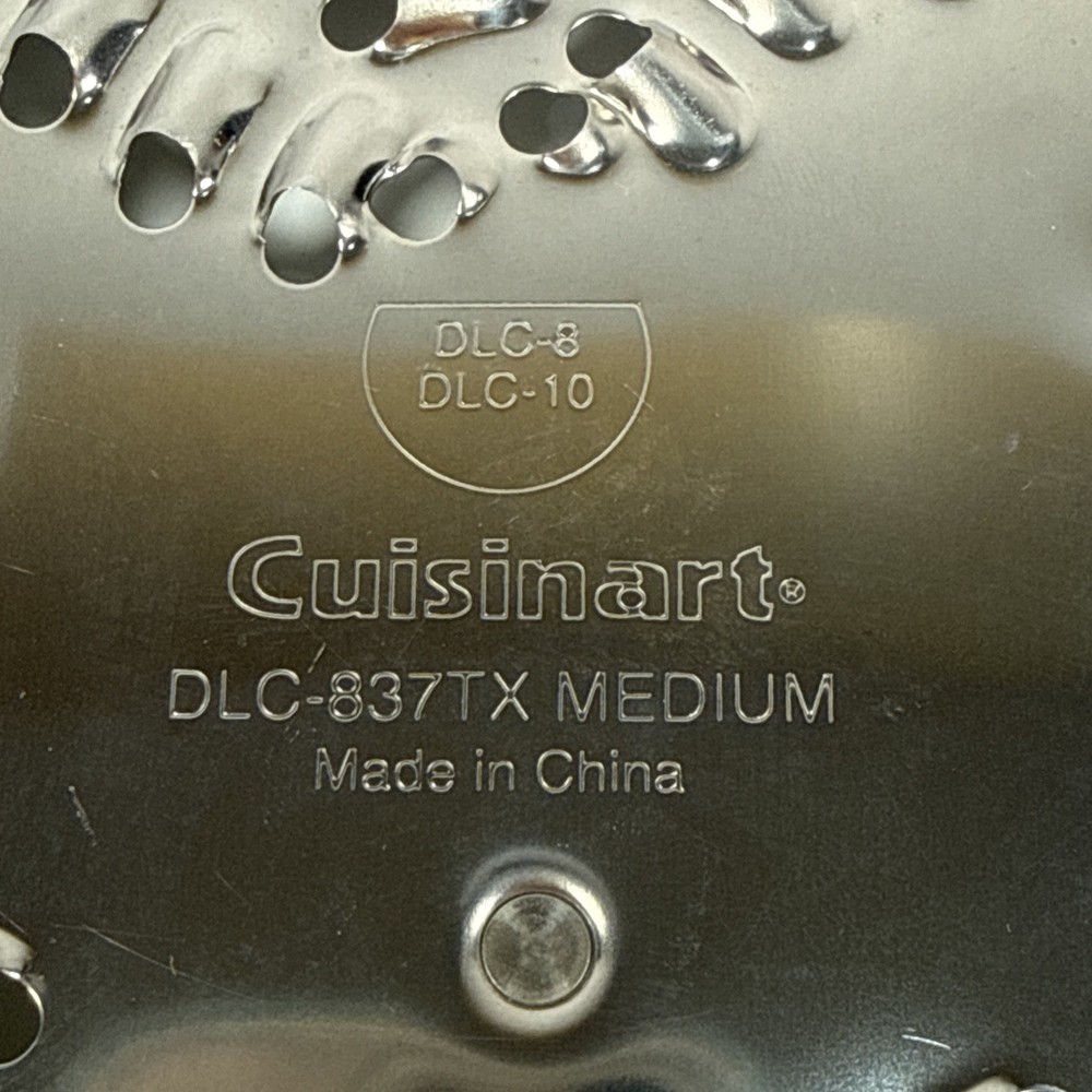 Cuisinart Prep 7 DLC2007 Food Processor REPLACEMENT 2 Disc Blades + Dough Blade