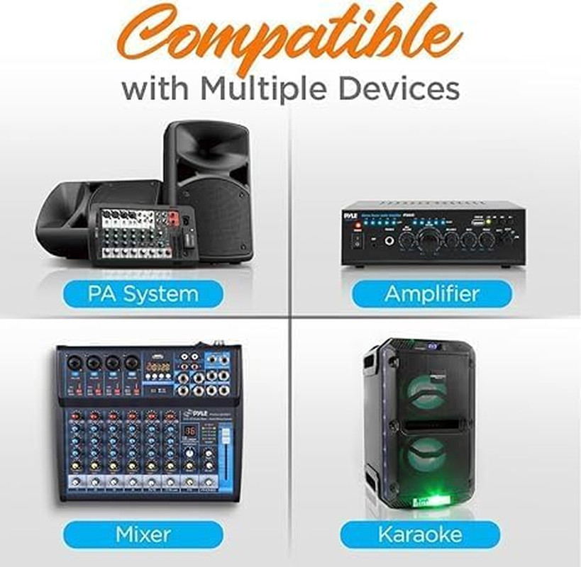 Channel Microphone System-Vhf Fixed Dual Frequency Wireless Set with 2 Handheld