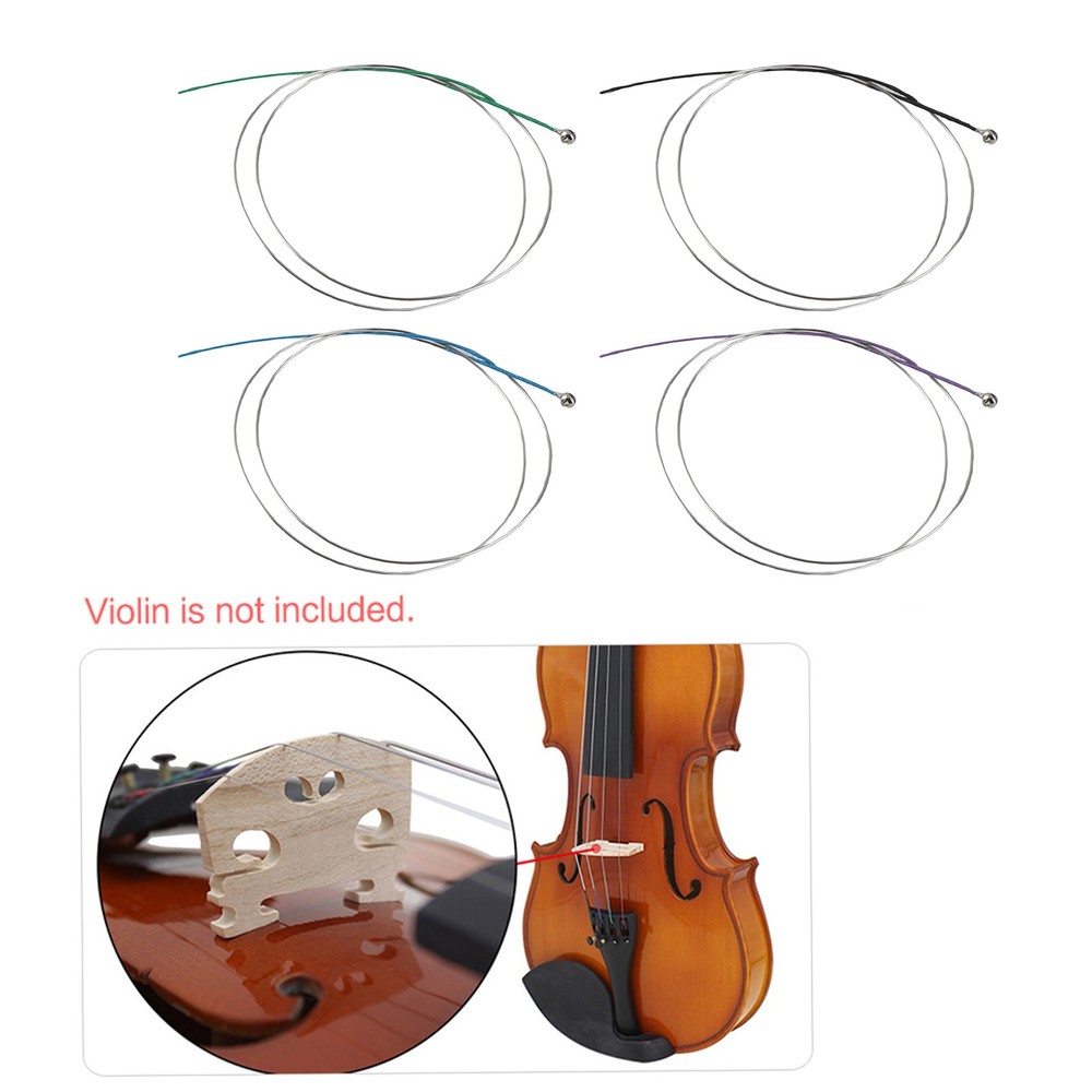 10 Sets High Quality Violin Strings E A D G String for Size 4/4 & 3/4 Violin n6