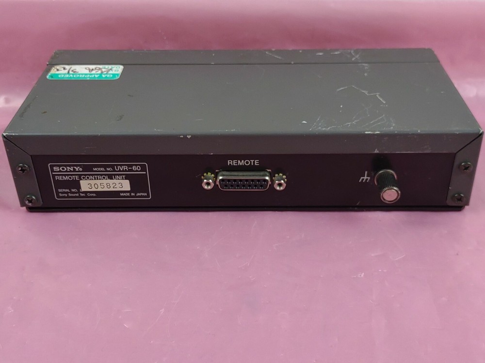 Sony UVR-60 Remote Control Unit