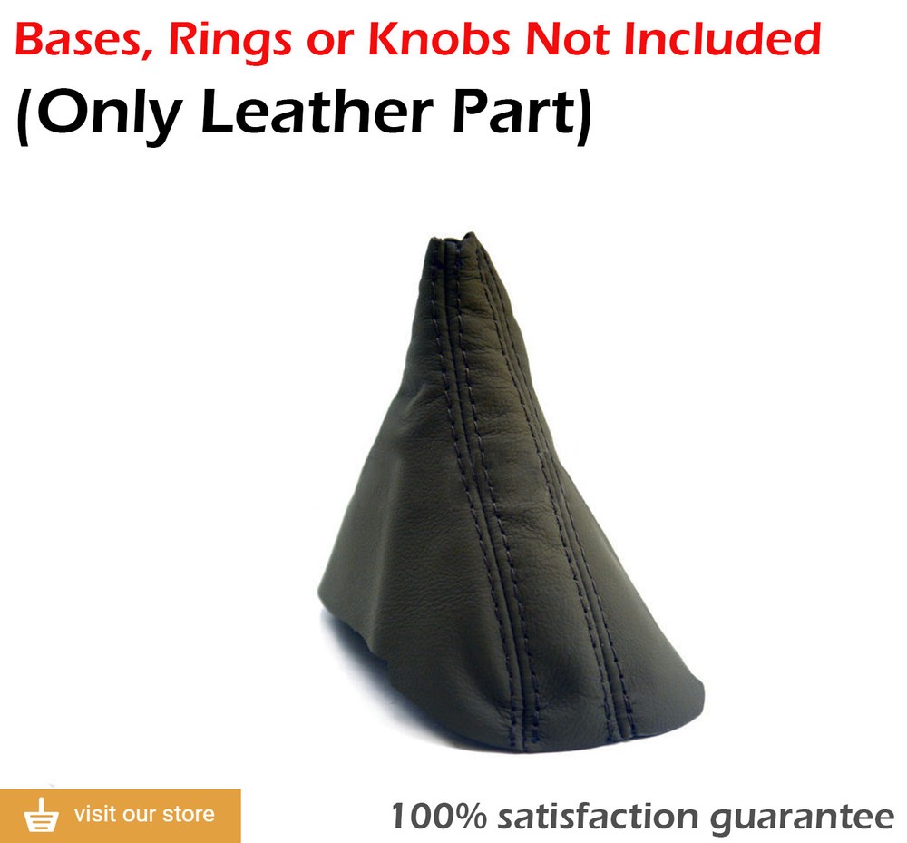 Automatic Shift Boot Replacement Cover PVC Leather for Audi A6 05-11 Dark Beige
