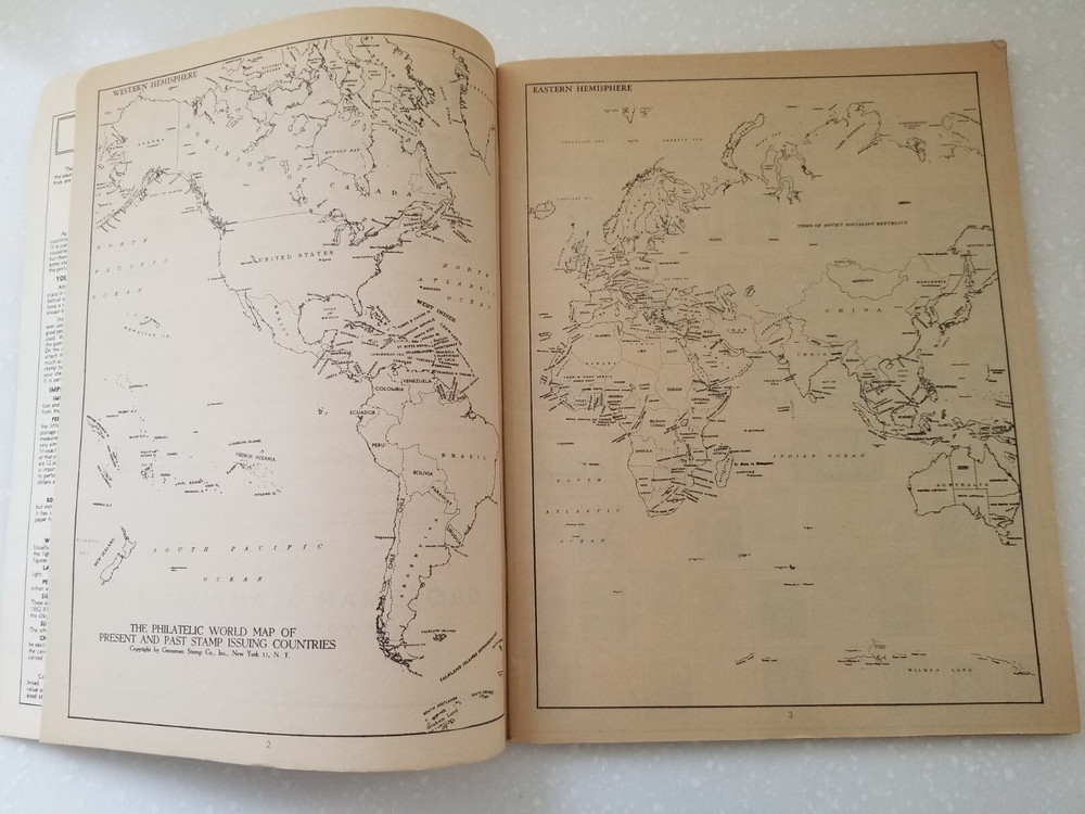 Grossman 1960 Fully Illustrated Universal Stamp Album of the World