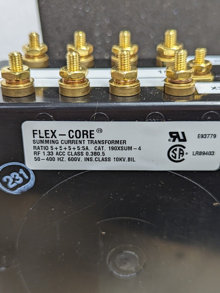 Instrument Transformers Inc. Flex-Core summing current transformer 190XSUM4