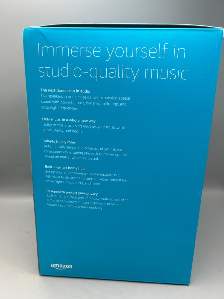 Amazon Echo Studio Smart Speaker - Sealed