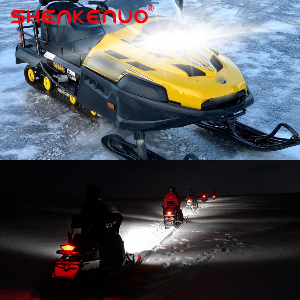 SUper Bright LED Hi/Lo Headlight Bulb for Yamaha Enticer Snowmobile 1977–1981