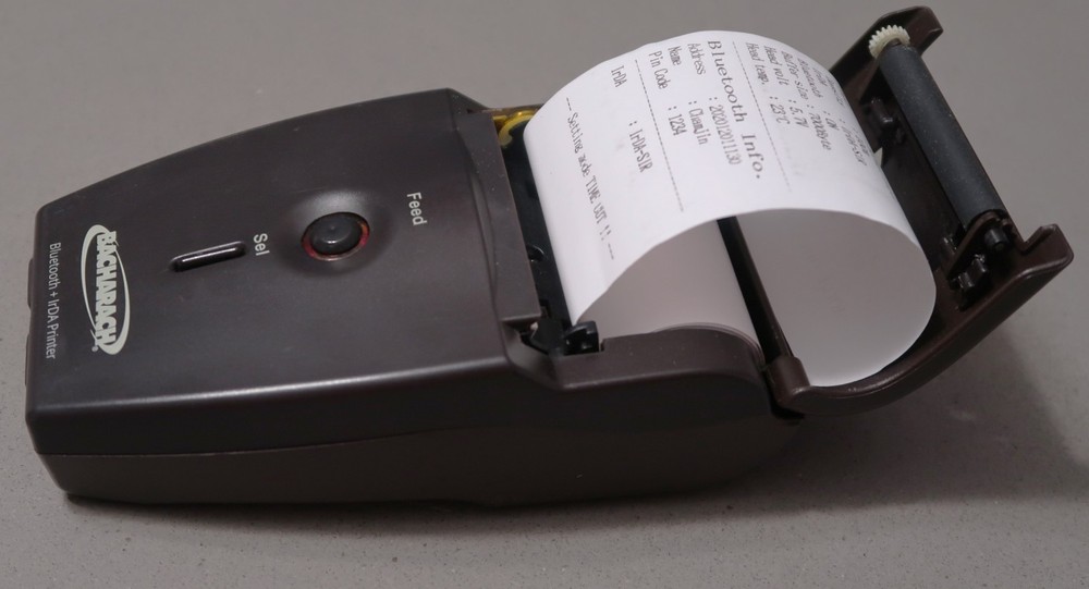 Bacharach 0024-1680 Wireless Bluetooth IrDA Printer for PCA COMBUSTION Analyzer