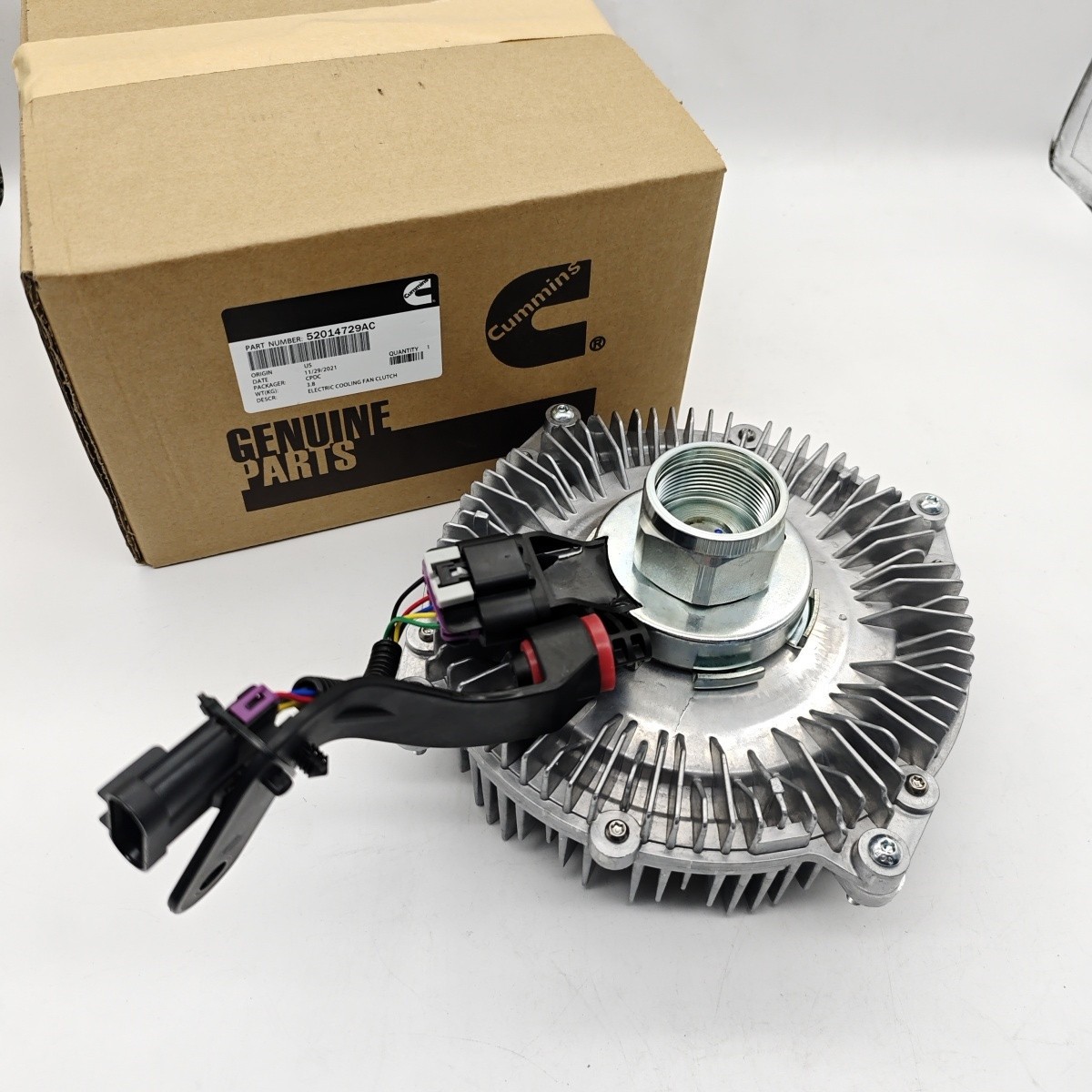 Radiator Cooling Fan Clutch for 13-18 Ram 2500 3500 4500 6.7L Cummins 52014729AC