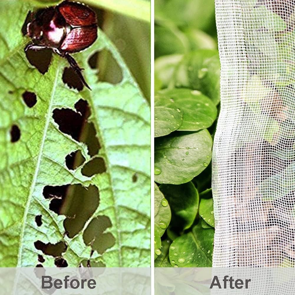 10 x20 FT Mosquito Garden Bug Insect Netting Barrier Bird Net Plant Protect Mesh