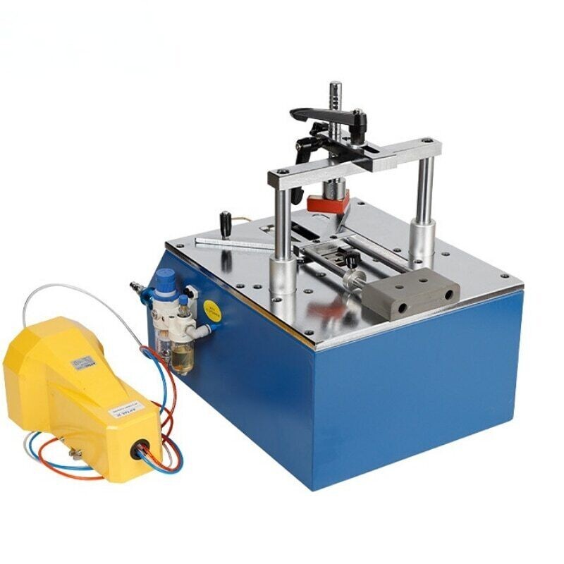 Bench-Top Type Picture Frame Underpinner Desktop Pneumatic Nail Angle Machine