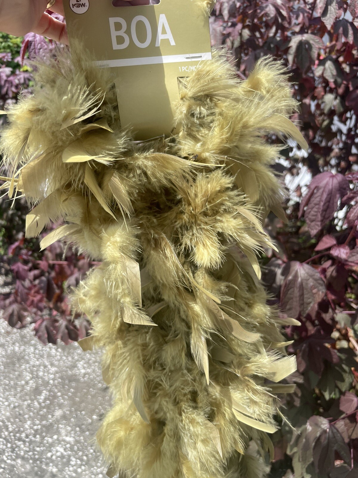 Feather Boa Halloween Costume Fancy Moss Hunter Green