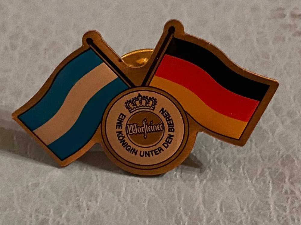GERMANY BEER PINS -- WARSTEINER BEER PIN ,