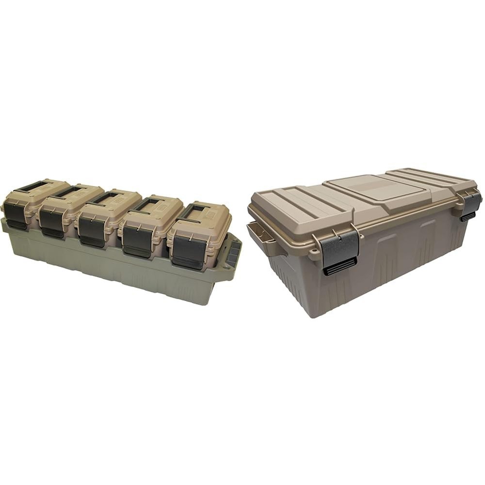 MTM AC5C 5-Can Mini & Divided Ammo Crate Utility Box Storage Transport