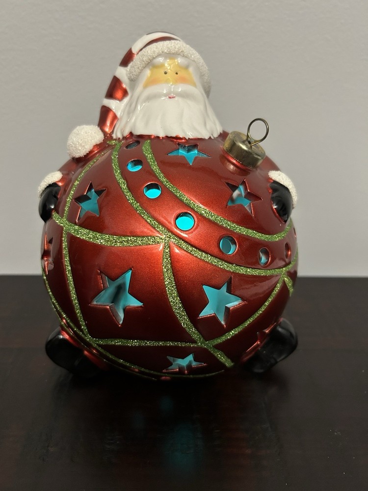 Home reflections Santa Flickers With timer Use As Multi Colors Or Flicking