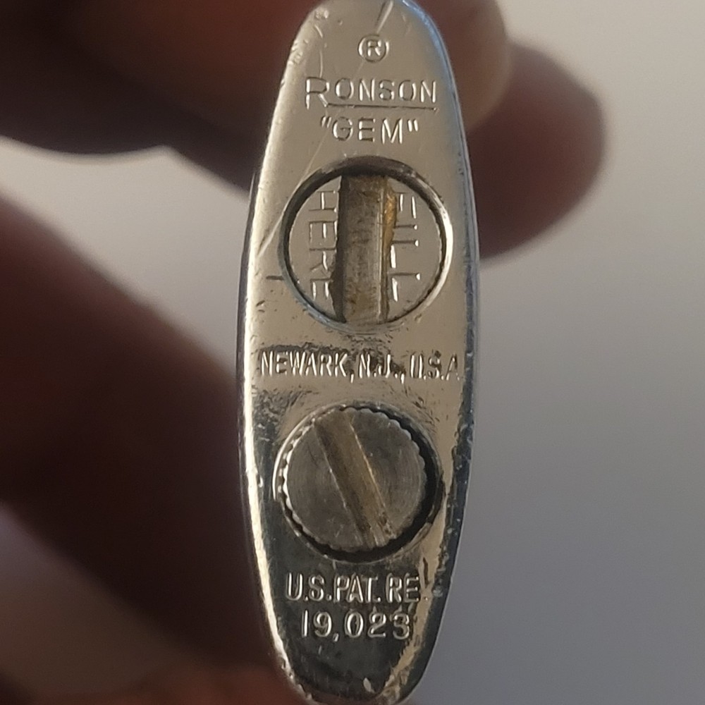 40s Vintage RONSON GEM Lighter