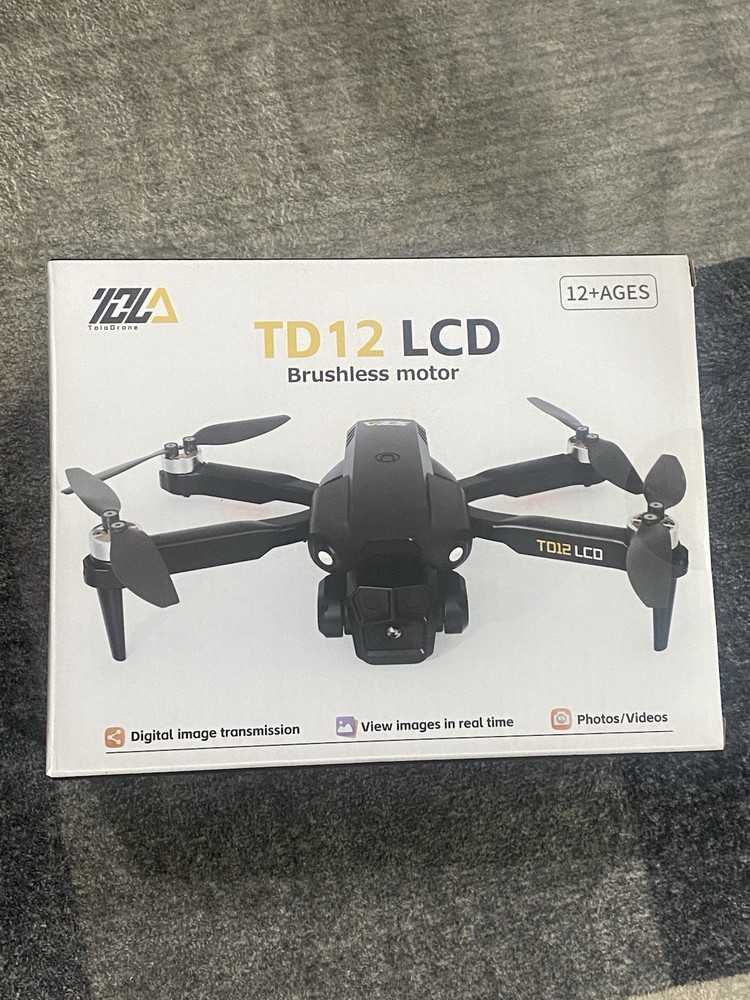 Brushless Motor Drone with LCD Screen Remote Control Drone for Beginners Drones