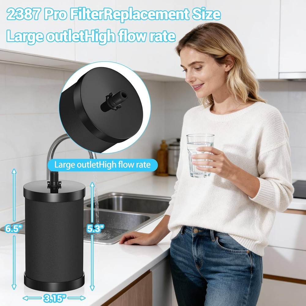 2387 Pro Replacement Water Filter Compatible with Systems - 2 Filte...