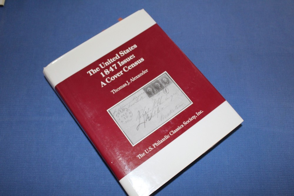 Untied States 1847 Issue Cover Census Alexander SIGNED WORKING  BlueLakeStamps