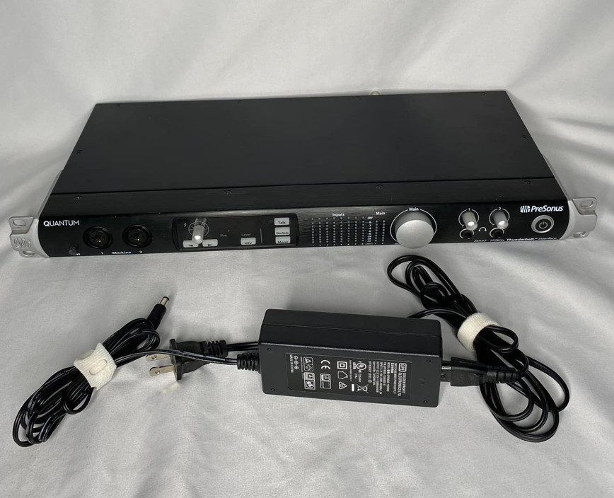 Presonus Quantum 26X32 Thunderbolt Audio Interface With Power Cable Included