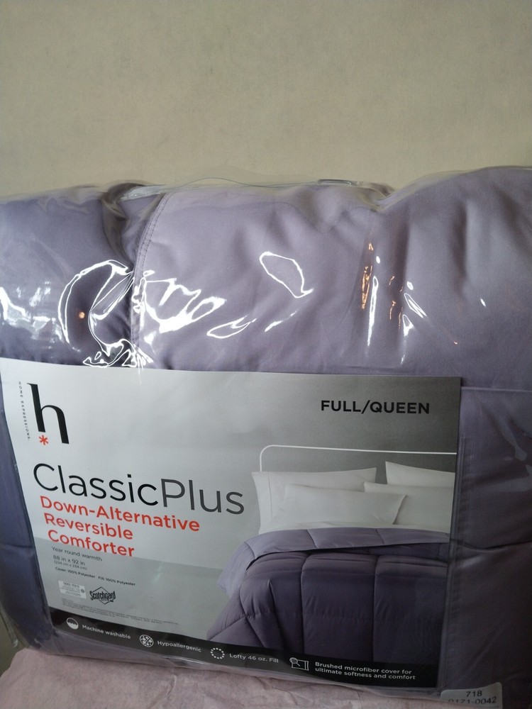 Home Expressions Classic Plus Down Alternative Reversible Comforter Full/Queen
